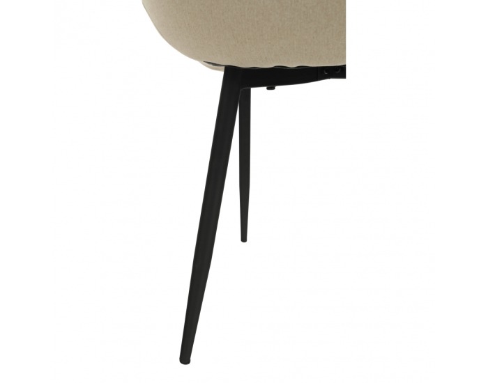 Jedálenská stolička Sarin - béžová / čierna