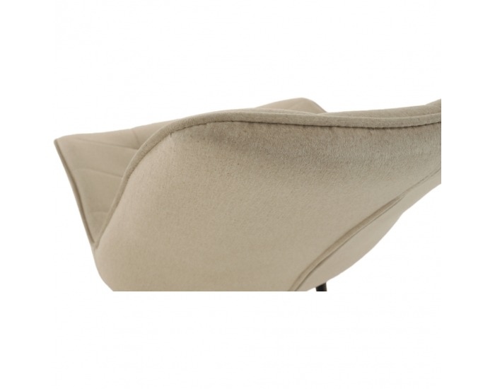 Jedálenská stolička Sarin - béžová / čierna