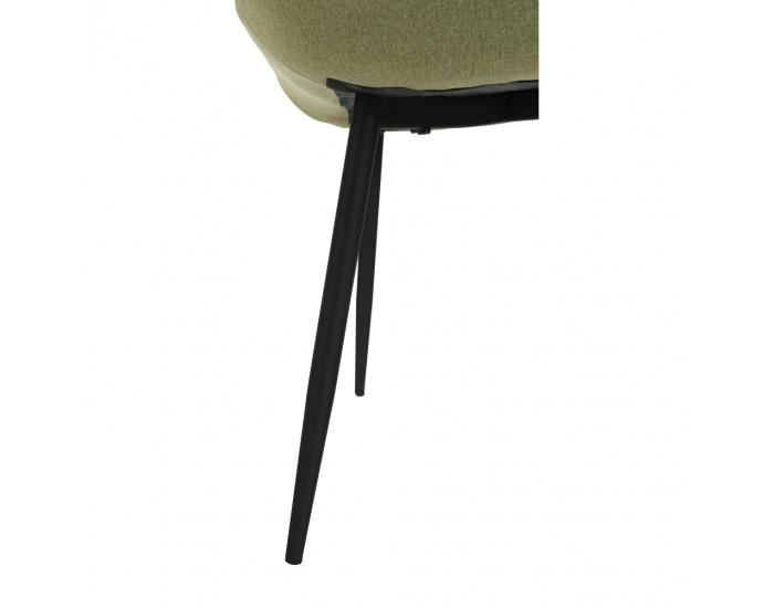 Jedálenská stolička Sarin - zelená / čierna