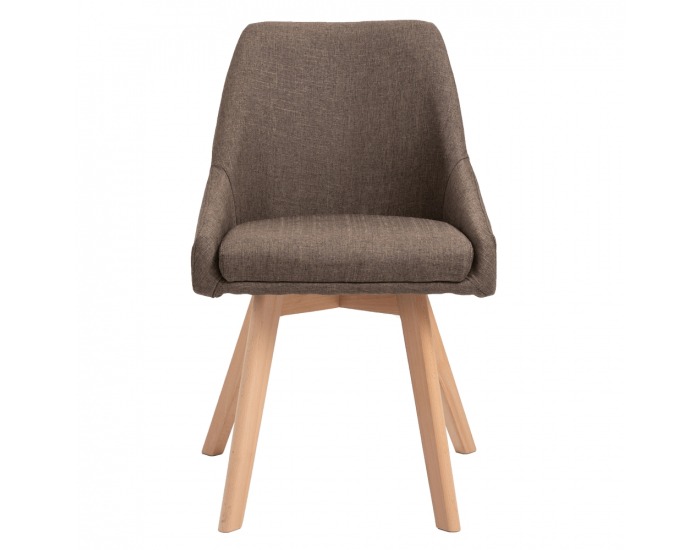 Jedálenská stolička Teza - hnedá / buk