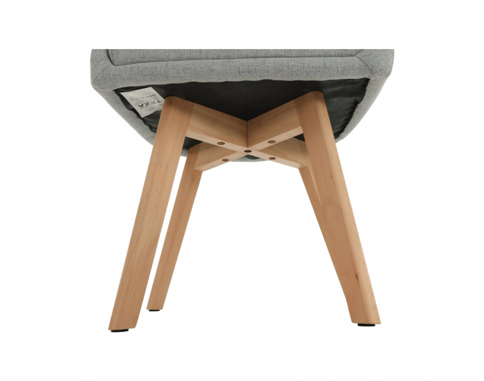 Jedálenská stolička Teza - sivá / buk