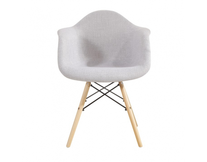 Jedálenské kreslo Darel New - sivá / buk