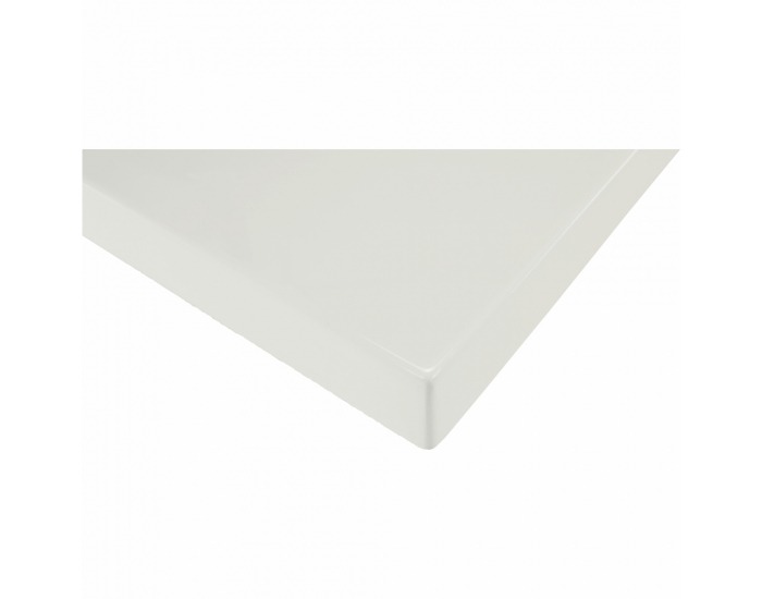 Jedálenský stôl Farnel - dub sonoma / biely lesk