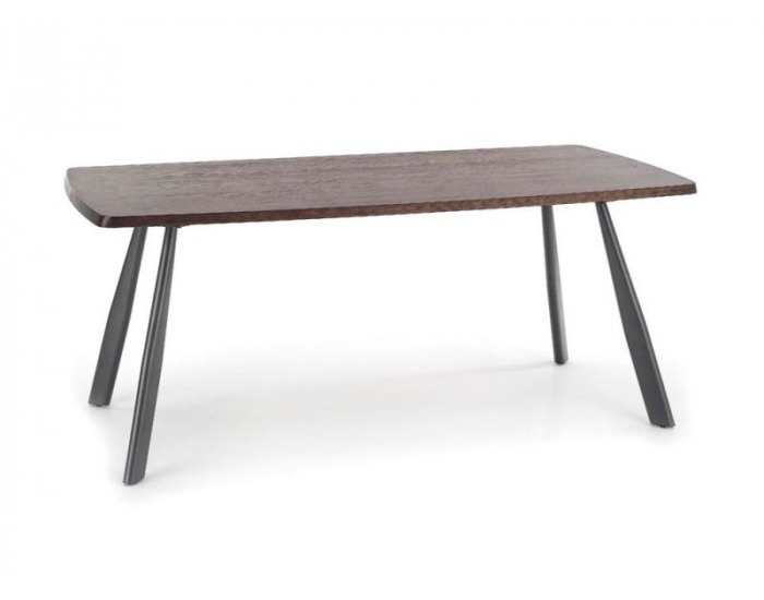 Jedálenský stôl Firmino - tmavý orech / grafit