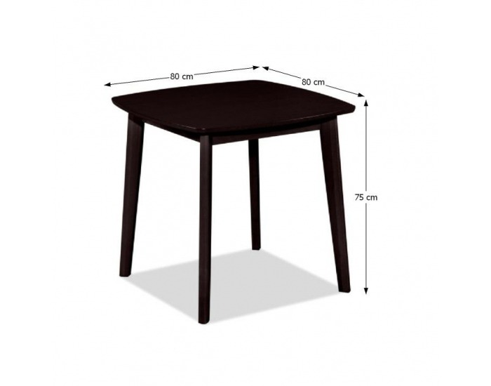 Jedálenský stôl Rospan Typ 1 - wenge
