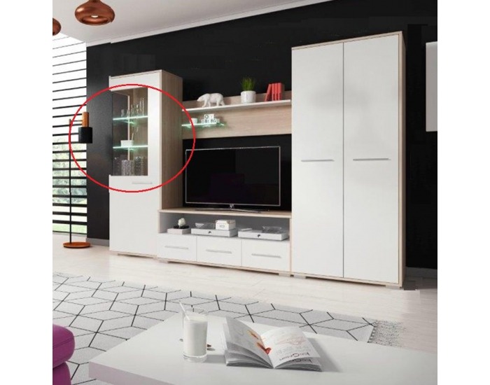 Jednobodové osvetlenie Fredo - modrá