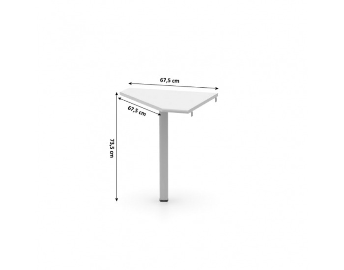 Kancelárska zostava Johan New - biela