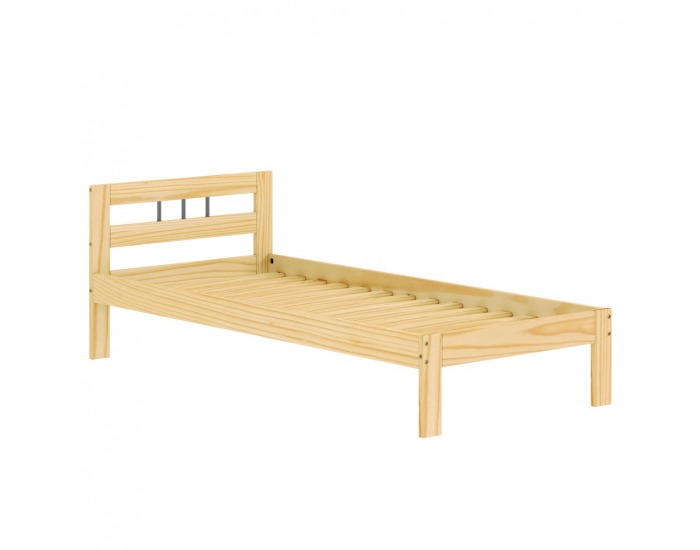 Jednolôžková posteľ s roštom Jona New 90x200 cm - prírodná