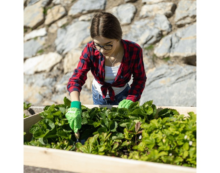 Drevený vyvýšený záhon Jubol Typ 2 - prírodná
