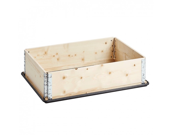 Drevený vyvýšený záhon Jubol Typ 2 - prírodná