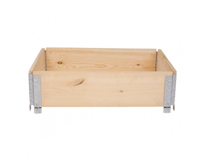 Drevený vyvýšený záhon Jubol Typ 2 - prírodná