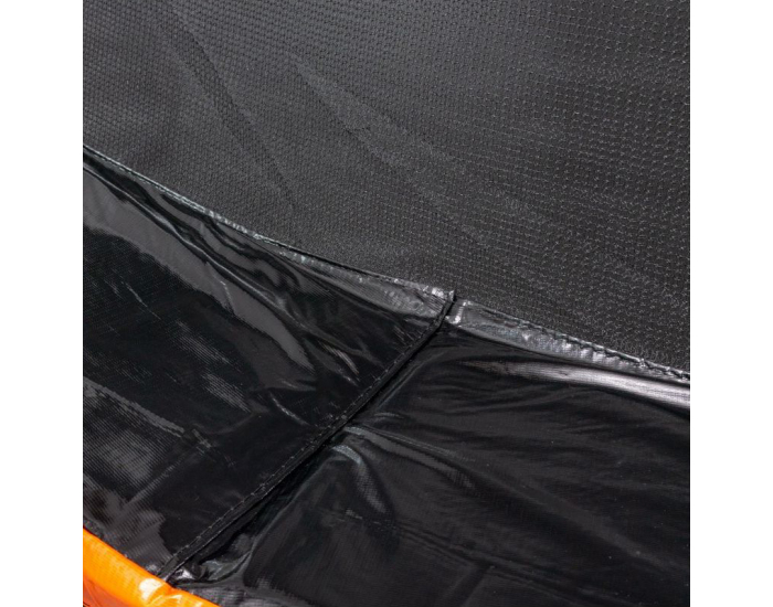 Trampolína Jumper PRO 366 cm - čierna / oranžová