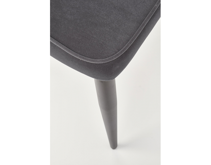 Jedálenská stolička K365 - sivá / čierna