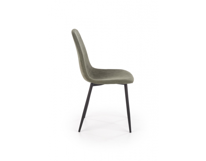 Jedálenská stolička K387 - zelená / čierna