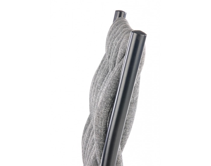 Jedálenská stolička K435 - sivá / čierna