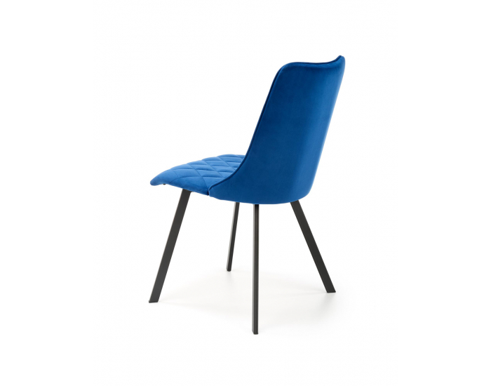 Jedálenská stolička K450 - granátová / čierna