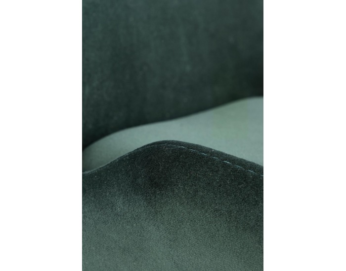 Jedálenská stolička K454 - tmavozelená / čierna