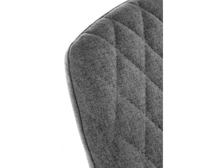 Jedálenská stolička K461 - sivá / čierna
