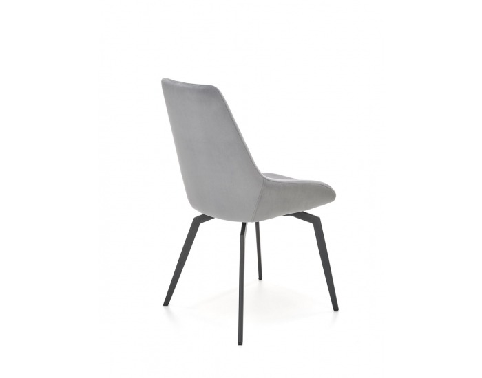 Jedálenská stolička K479 - sivá / čierna