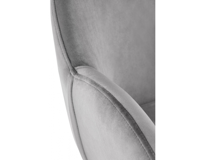 Jedálenská stolička K480 - sivá / čierna