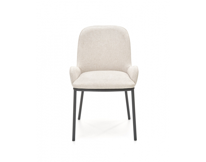 Jedálenská stolička K481 - béžová / čierna