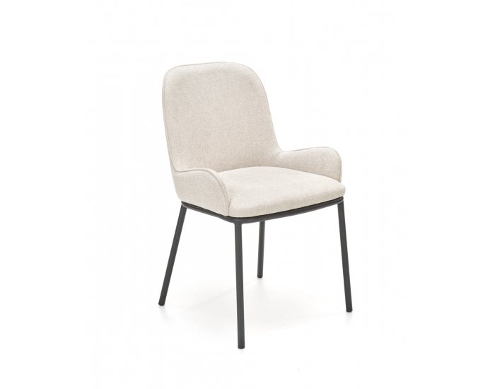 Jedálenská stolička K481 - béžová / čierna