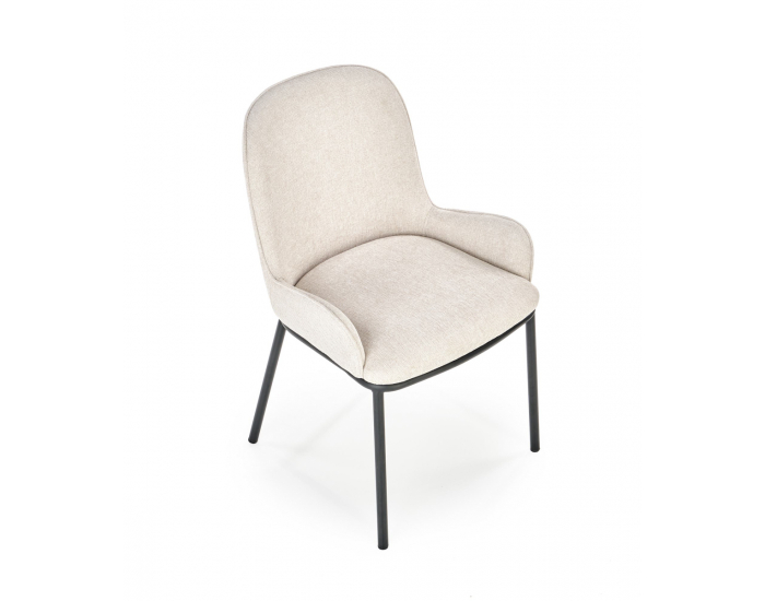 Jedálenská stolička K481 - béžová / čierna