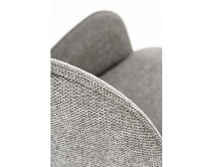Jedálenská stolička K481 - sivá / čierna