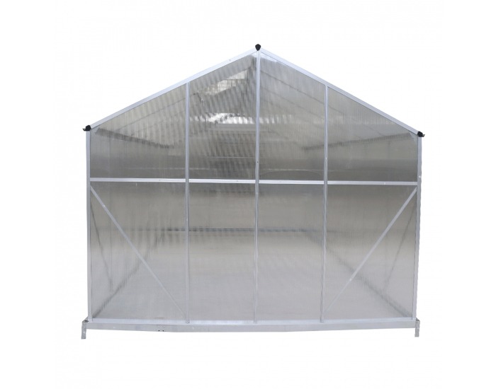 Záhradný skleník Kacen Typ 6 432x252x195 cm - priehľadná