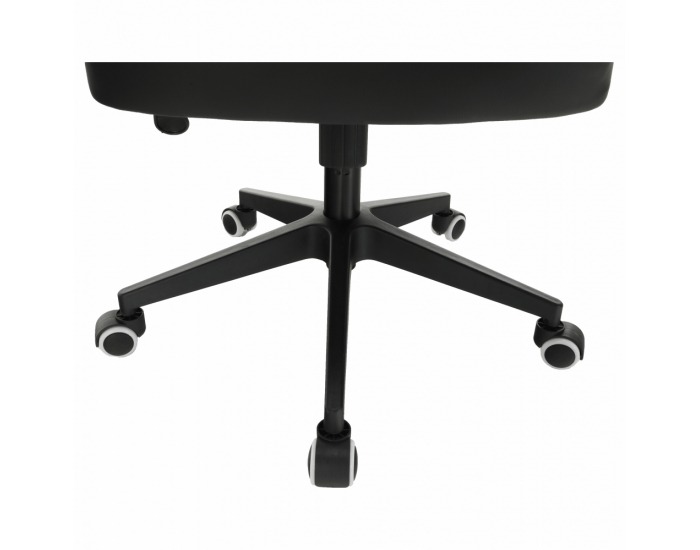 Kancelárske kreslo s podrúčkami Lester New - čierna / sivá