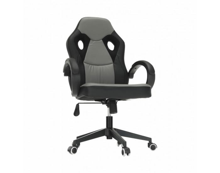 Kancelárske kreslo s podrúčkami Lester New - čierna / sivá