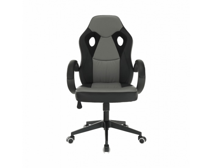 Kancelárske kreslo s podrúčkami Lester New - čierna / sivá