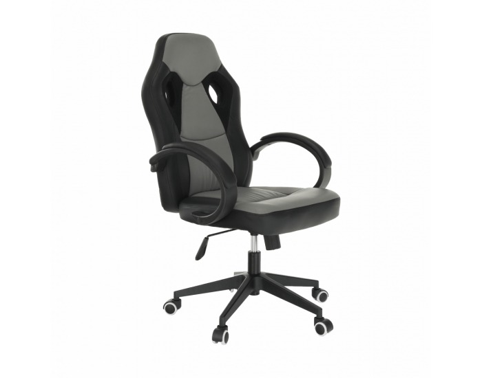 Kancelárske kreslo s podrúčkami Lester New - čierna / sivá