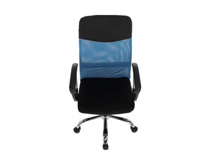 Kancelárske kreslo s podrúčkami TC3-973M 2 New - modrá / čierna