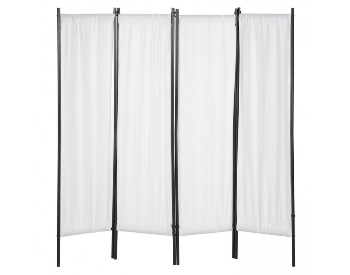 Paraván Karis - biela / čierna