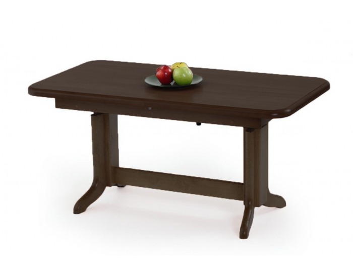 Rozkladací konferenčný stolík Karol - tmavý orech