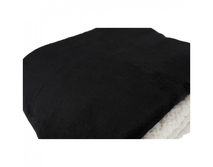 Obojstranná deka Kasala Typ 3 127x152 cm - čierna