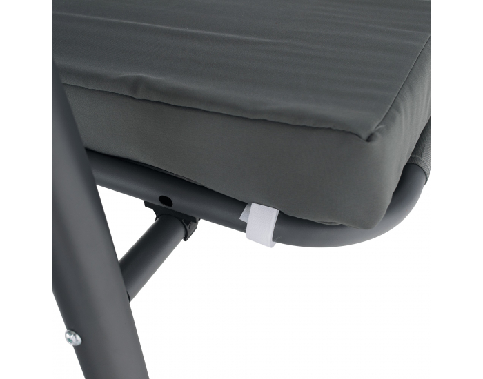 Záhradná hojdačka Kemi - sivá