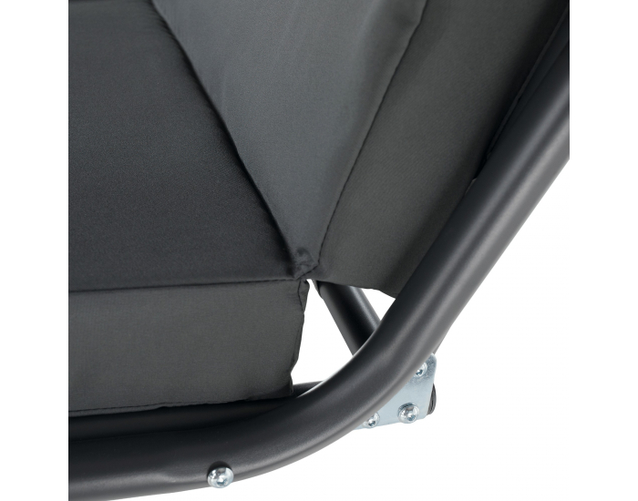 Záhradná hojdačka Kemi - sivá