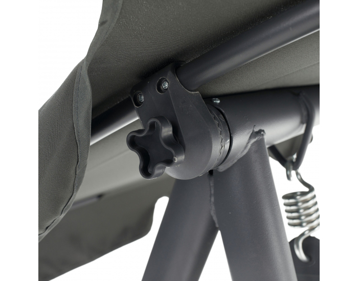 Záhradná hojdačka Kemi - sivá