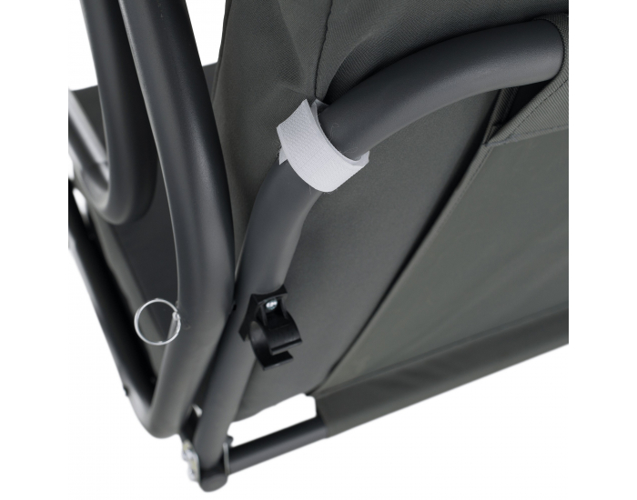 Záhradná hojdačka Kemi - sivá