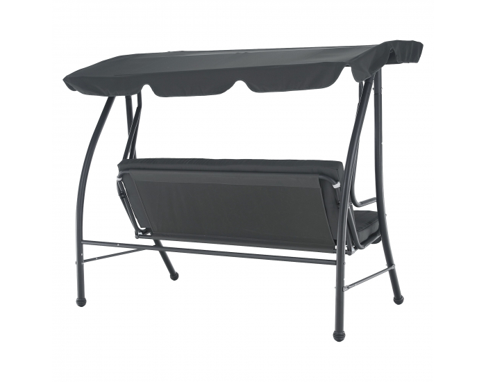 Záhradná hojdačka Kemi - sivá