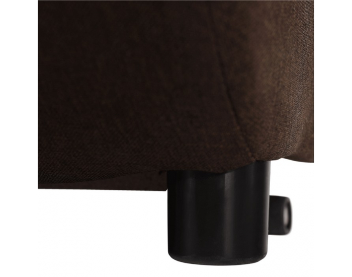 Rozkladacie kreslo s úložným priestorom Keny New - hnedá / vzor (Paris 03)