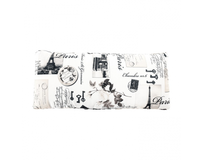 Rozkladacie kreslo s úložným priestorom Keny New - hnedá / vzor (Paris 03)