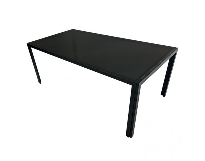 Záhradný set Kesios - sivá / čierna