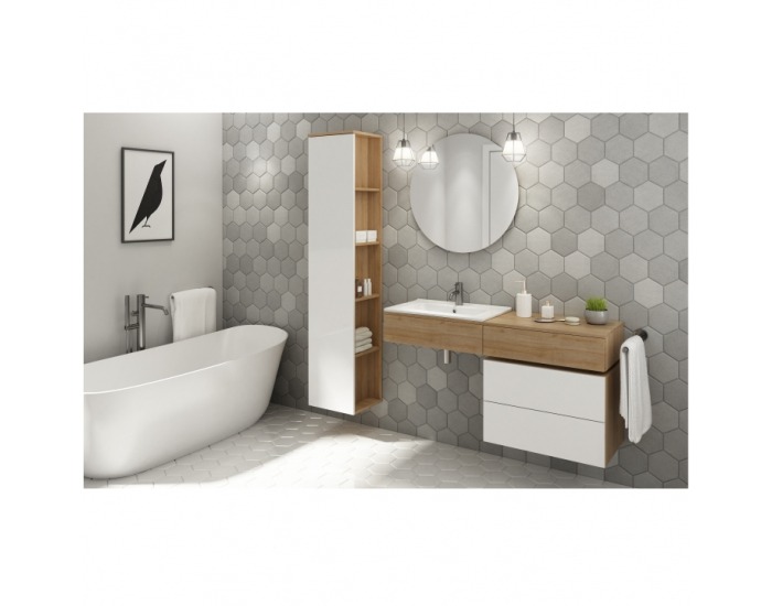 Zrkadlo na stenu Kiara SL70 - priehľadná