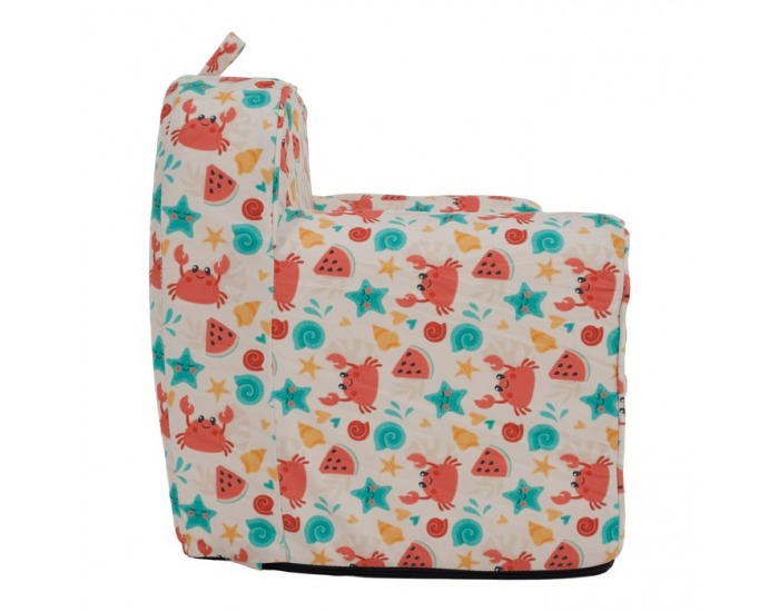 Rozkladací sedací vak Kidy - mix farieb