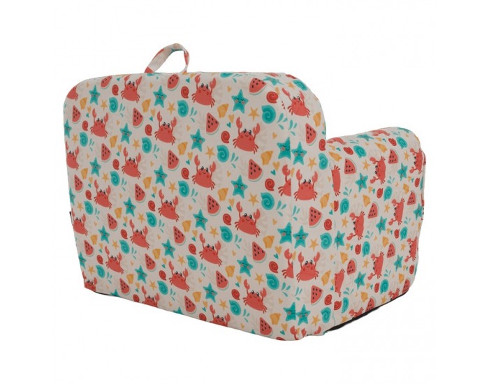 Rozkladací sedací vak Kidy - mix farieb