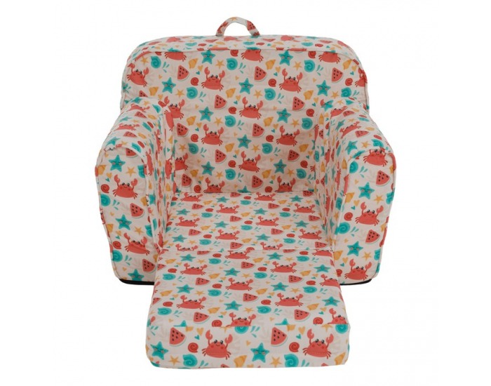 Rozkladací sedací vak Kidy - mix farieb