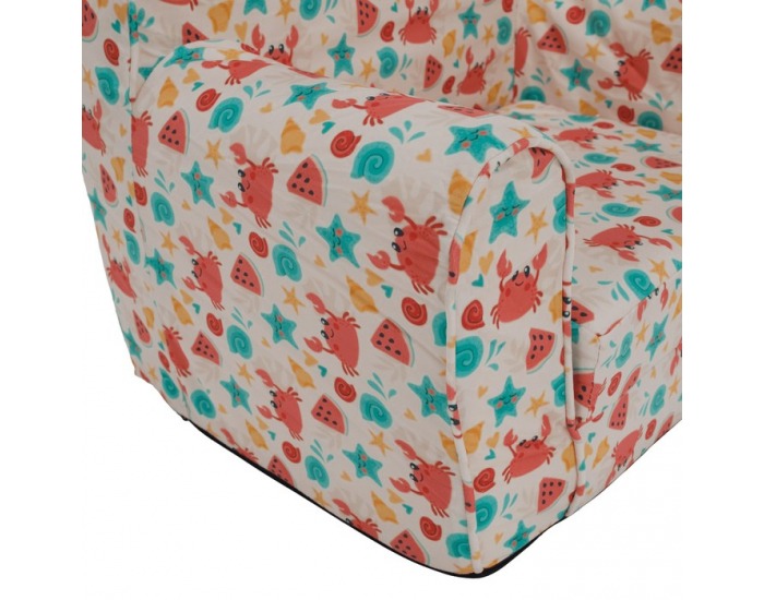 Rozkladací sedací vak Kidy - mix farieb